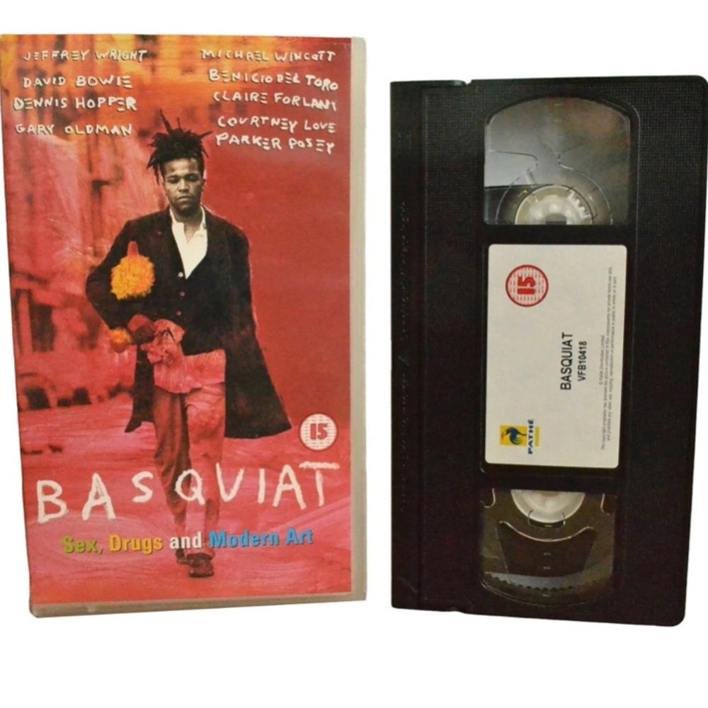 Film about Basquiat VHS art film